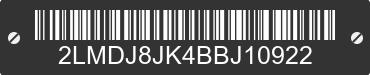 2011 LINCOLN MKX 2LMDJ8JK4BBJ10922 VIN decoded