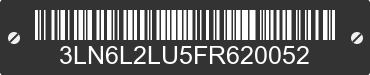 2015 LINCOLN MKZ 3LN6L2LU5FR620052 VIN decoded