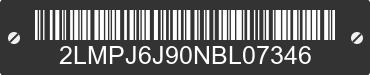 2022 LINCOLN Nautilus 2LMPJ6J90NBL07346 VIN decoded