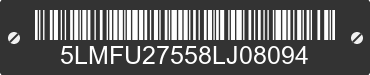 2008 LINCOLN Navigator 5LMFU27558LJ08094 VIN decoded