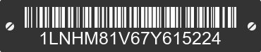 2007 LINCOLN Town Car 1LNHM81V67Y615224 VIN decoded