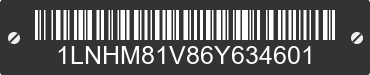 2006 LINCOLN Town Car 1LNHM81V86Y634601 VIN decoded