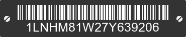 2007 LINCOLN Town Car 1LNHM81W27Y639206 VIN decoded