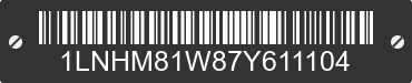 2007 LINCOLN Town Car 1LNHM81W87Y611104 VIN decoded