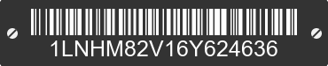 2006 LINCOLN Town Car 1LNHM82V16Y624636 VIN decoded