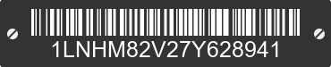 2007 LINCOLN Town Car 1LNHM82V27Y628941 VIN decoded