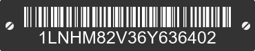 2006 LINCOLN Town Car 1LNHM82V36Y636402 VIN decoded