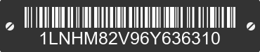 2006 LINCOLN Town Car 1LNHM82V96Y636310 VIN decoded