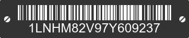 2007 LINCOLN Town Car 1LNHM82V97Y609237 VIN decoded