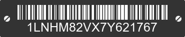 2007 LINCOLN Town Car 1LNHM82VX7Y621767 VIN decoded