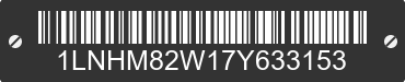 2007 LINCOLN Town Car 1LNHM82W17Y633153 VIN decoded