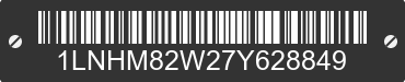 2007 LINCOLN Town Car 1LNHM82W27Y628849 VIN decoded