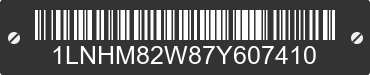 2007 LINCOLN Town Car 1LNHM82W87Y607410 VIN decoded