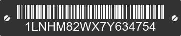 2007 LINCOLN Town Car 1LNHM82WX7Y634754 VIN decoded