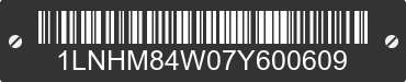 2007 LINCOLN Town Car 1LNHM84W07Y600609 VIN decoded