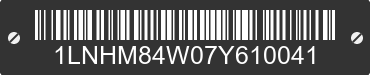 2007 LINCOLN Town Car 1LNHM84W07Y610041 VIN decoded