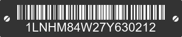 2007 LINCOLN Town Car 1LNHM84W27Y630212 VIN decoded