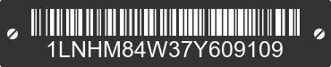 2007 LINCOLN Town Car 1LNHM84W37Y609109 VIN decoded