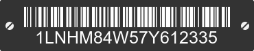 2007 LINCOLN Town Car 1LNHM84W57Y612335 VIN decoded