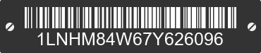2007 LINCOLN Town Car 1LNHM84W67Y626096 VIN decoded