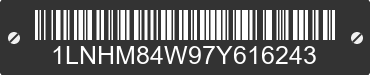 2007 LINCOLN Town Car 1LNHM84W97Y616243 VIN decoded