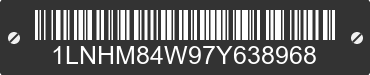 2007 LINCOLN Town Car 1LNHM84W97Y638968 VIN decoded