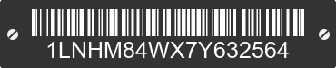 2007 LINCOLN Town Car 1LNHM84WX7Y632564 VIN decoded