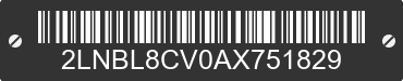 2010 LINCOLN Town Car 2LNBL8CV0AX751829 VIN decoded