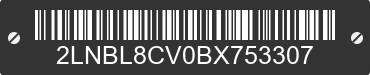 2011 LINCOLN Town Car 2LNBL8CV0BX753307 VIN decoded