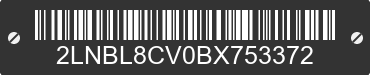 2011 LINCOLN Town Car 2LNBL8CV0BX753372 VIN decoded