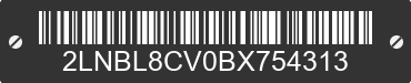 2011 LINCOLN Town Car 2LNBL8CV0BX754313 VIN decoded