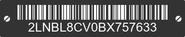 2011 LINCOLN Town Car 2LNBL8CV0BX757633 VIN decoded