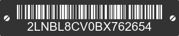 2011 LINCOLN Town Car 2LNBL8CV0BX762654 VIN decoded