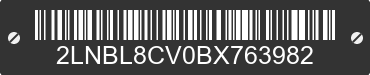 2011 LINCOLN Town Car 2LNBL8CV0BX763982 VIN decoded