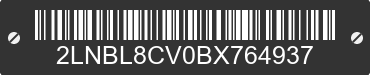 2011 LINCOLN Town Car 2LNBL8CV0BX764937 VIN decoded
