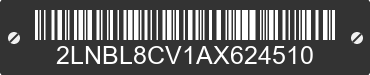 2010 LINCOLN Town Car 2LNBL8CV1AX624510 VIN decoded