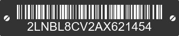 2010 LINCOLN Town Car 2LNBL8CV2AX621454 VIN decoded