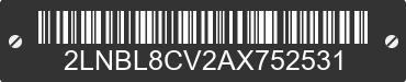 2010 LINCOLN Town Car 2LNBL8CV2AX752531 VIN decoded