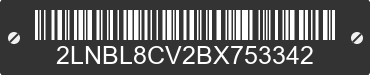 2011 LINCOLN Town Car 2LNBL8CV2BX753342 VIN decoded