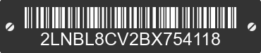 2011 LINCOLN Town Car 2LNBL8CV2BX754118 VIN decoded