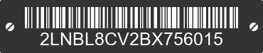 2011 LINCOLN Town Car 2LNBL8CV2BX756015 VIN decoded