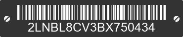 2011 LINCOLN Town Car 2LNBL8CV3BX750434 VIN decoded