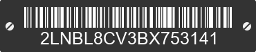 2011 LINCOLN Town Car 2LNBL8CV3BX753141 VIN decoded