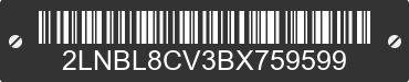 2011 LINCOLN Town Car 2LNBL8CV3BX759599 VIN decoded