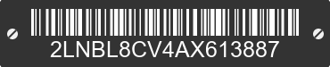 2010 LINCOLN Town Car 2LNBL8CV4AX613887 VIN decoded
