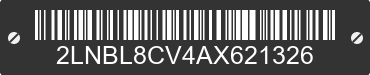 2010 LINCOLN Town Car 2LNBL8CV4AX621326 VIN decoded