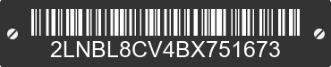 2011 LINCOLN Town Car 2LNBL8CV4BX751673 VIN decoded