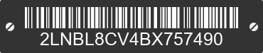 2011 LINCOLN Town Car 2LNBL8CV4BX757490 VIN decoded