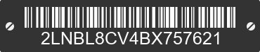 2011 LINCOLN Town Car 2LNBL8CV4BX757621 VIN decoded