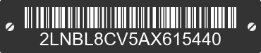 2010 LINCOLN Town Car 2LNBL8CV5AX615440 VIN decoded